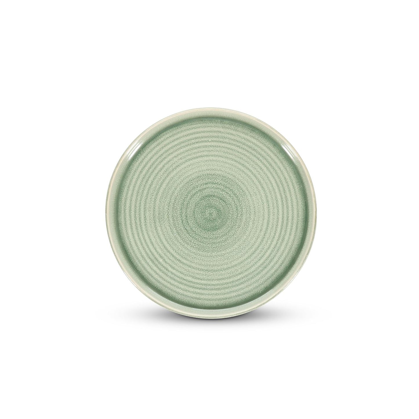 Assiette à dîner verte, par 4 CAMEO