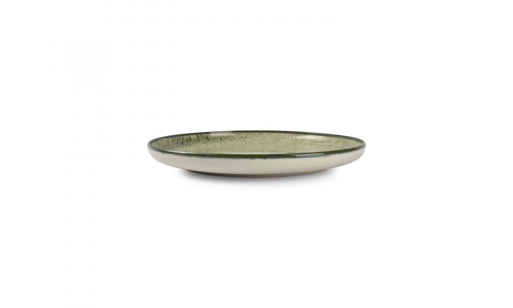 Assiette à dîner grès, GRAVEL vendue par 2