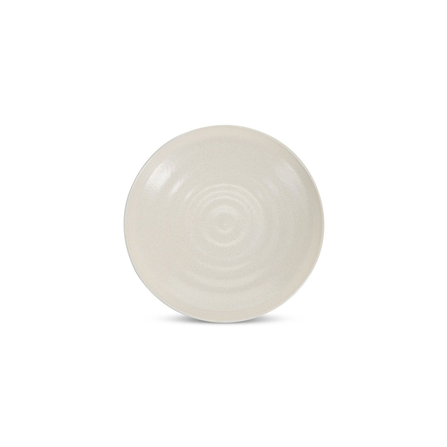 Assiette creuse beige, par 4 ROMI