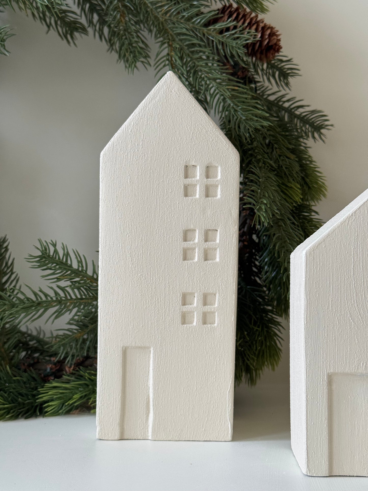 Bougeoir maison - BEIGE