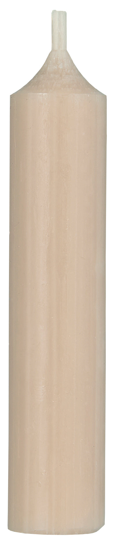 Bougie rustic x2 - BEIGE