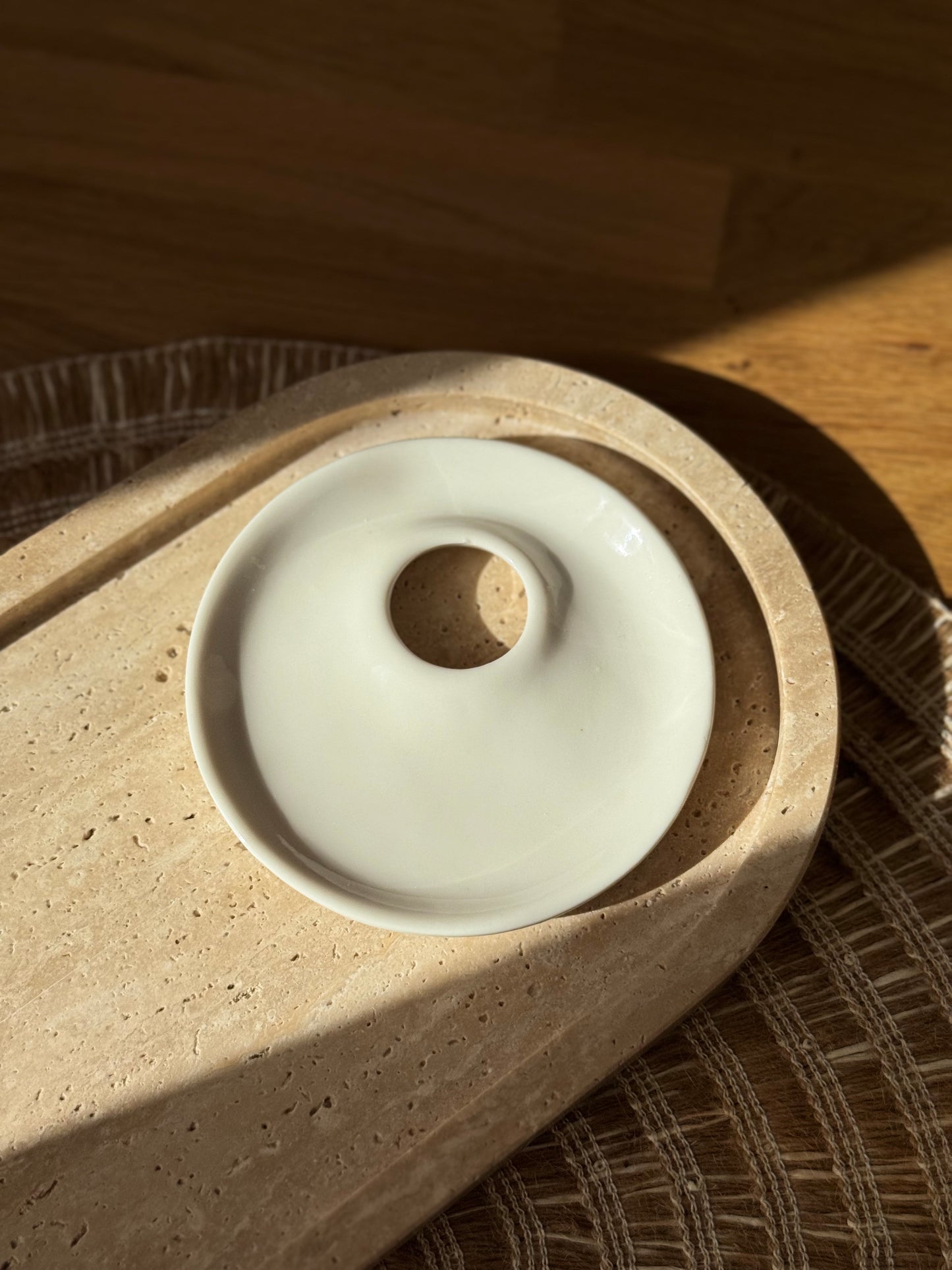 Coquetier porcelaine, ROUND