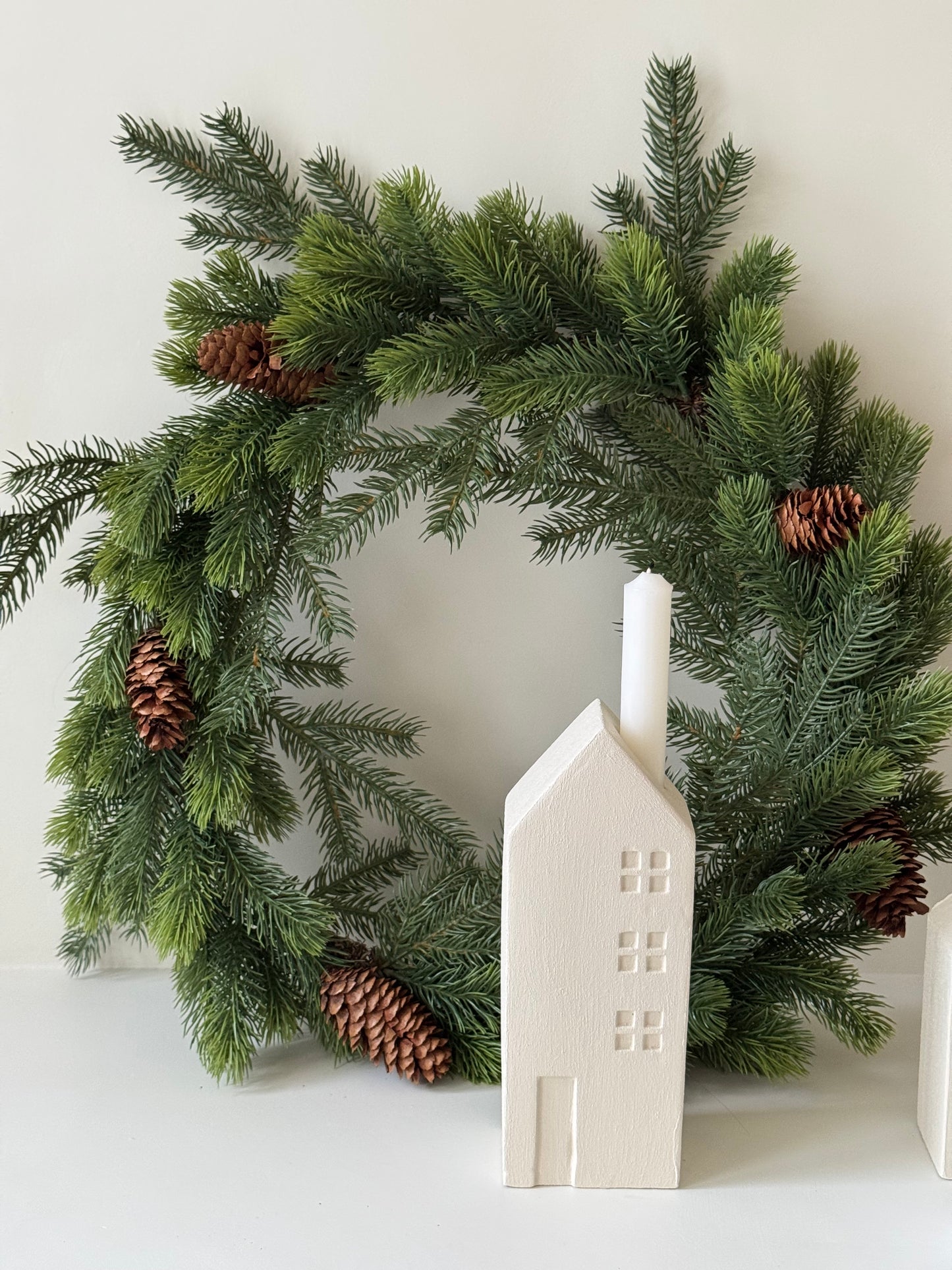 Couronne sapin artificiel