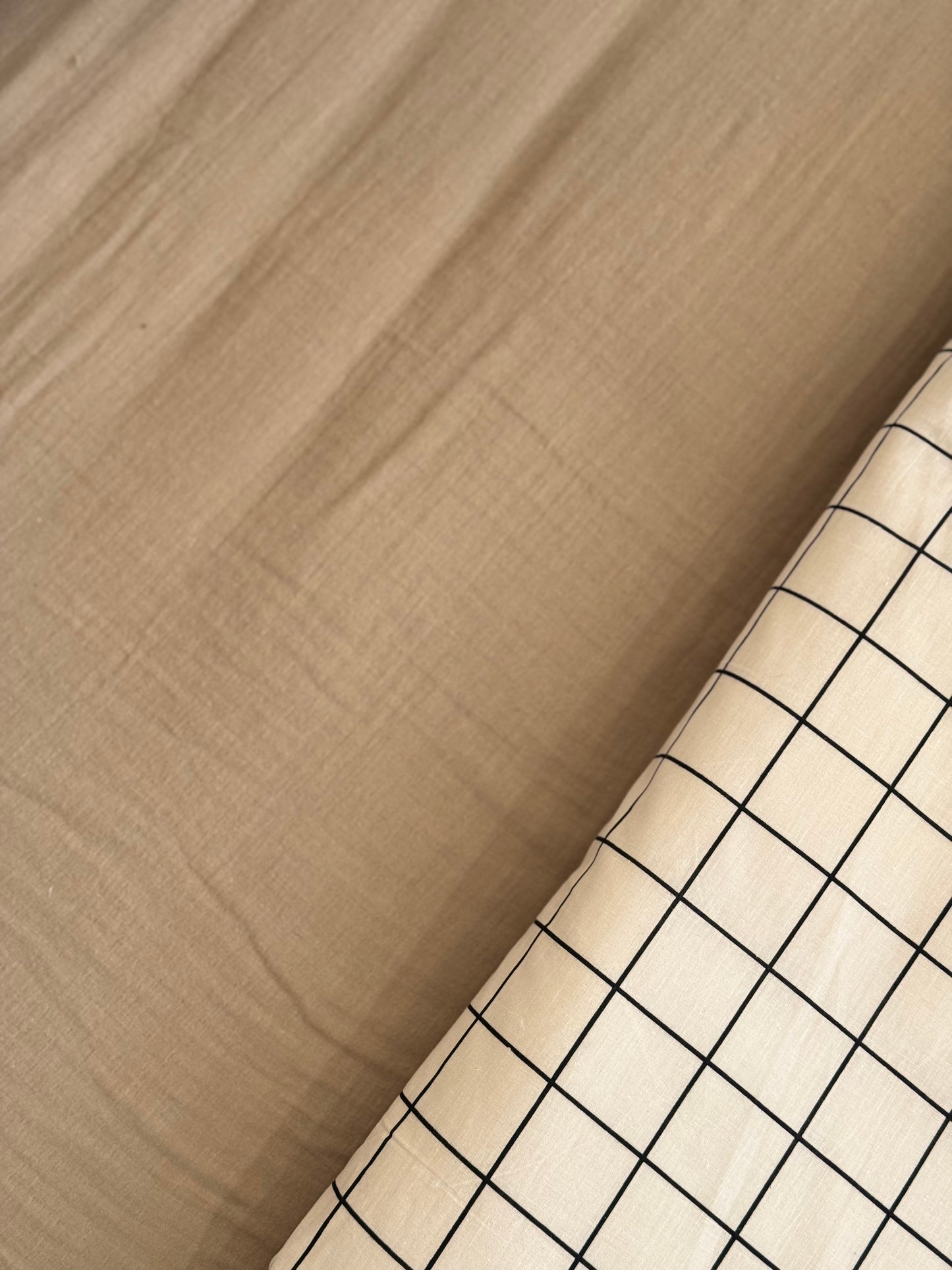 Drap housse ficelle, GAZE DE COTON