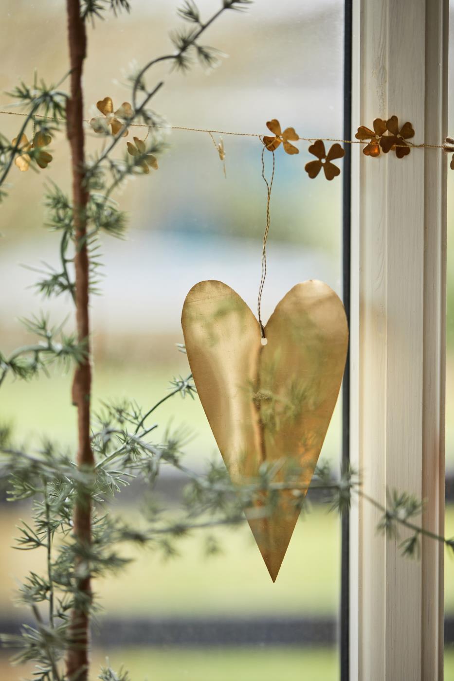 Coeur en laiton