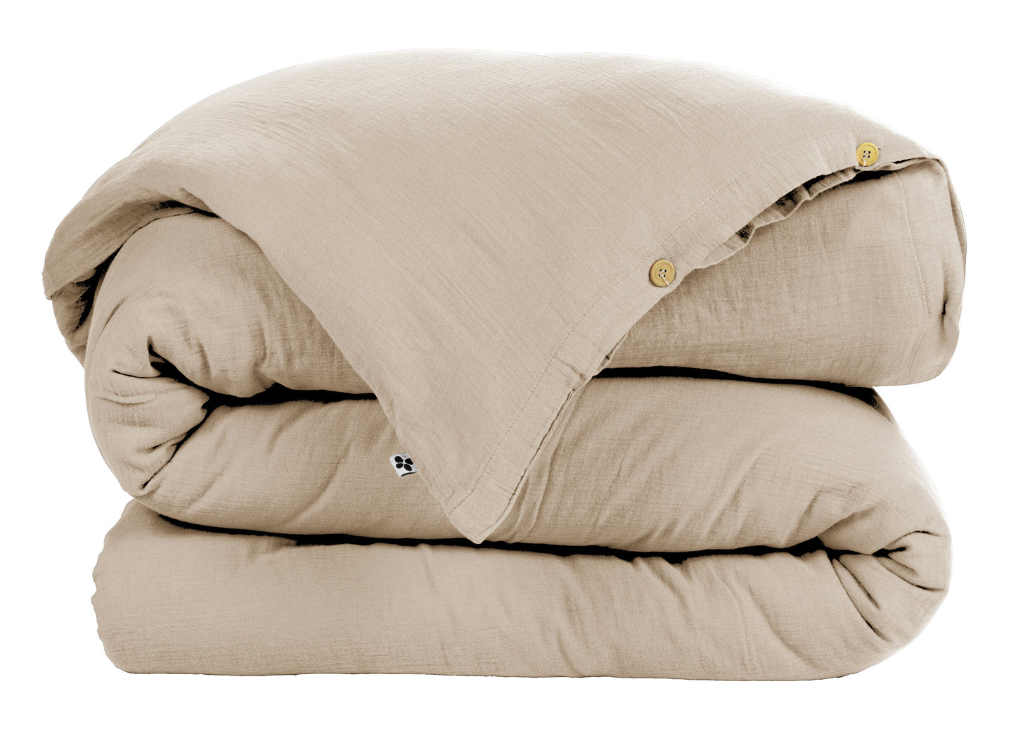 Housse de couette ficelle, GAZE DE COTON