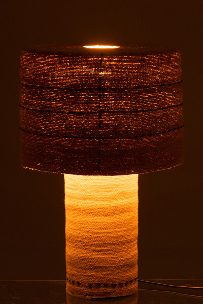 Lampe à poser jonc de mer, MIRA