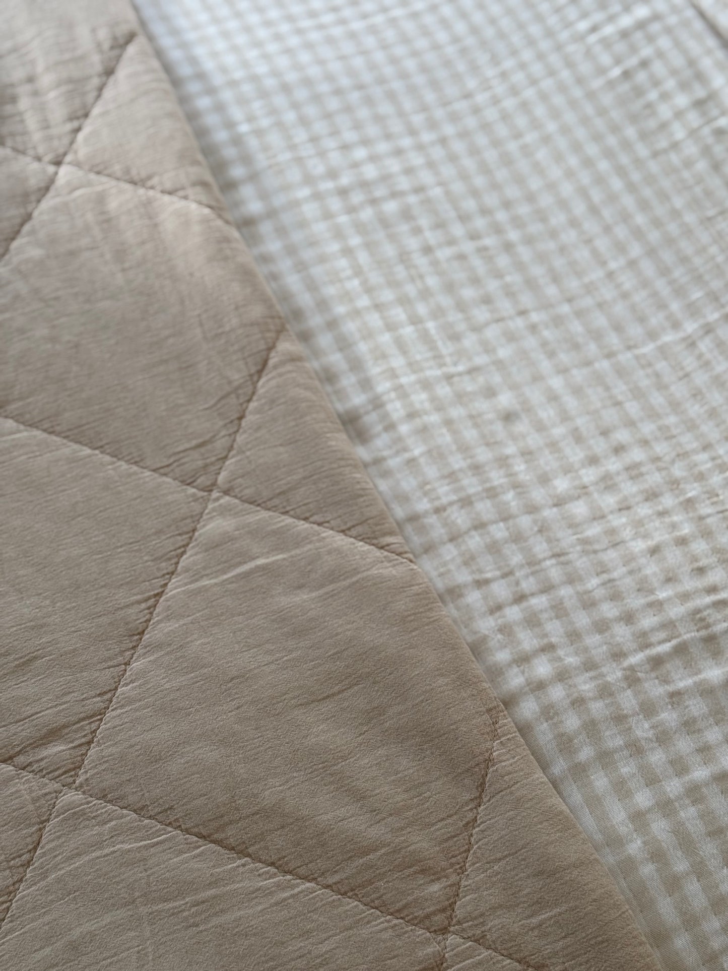 Plaid / jeté 180x260 cm beige, MALO