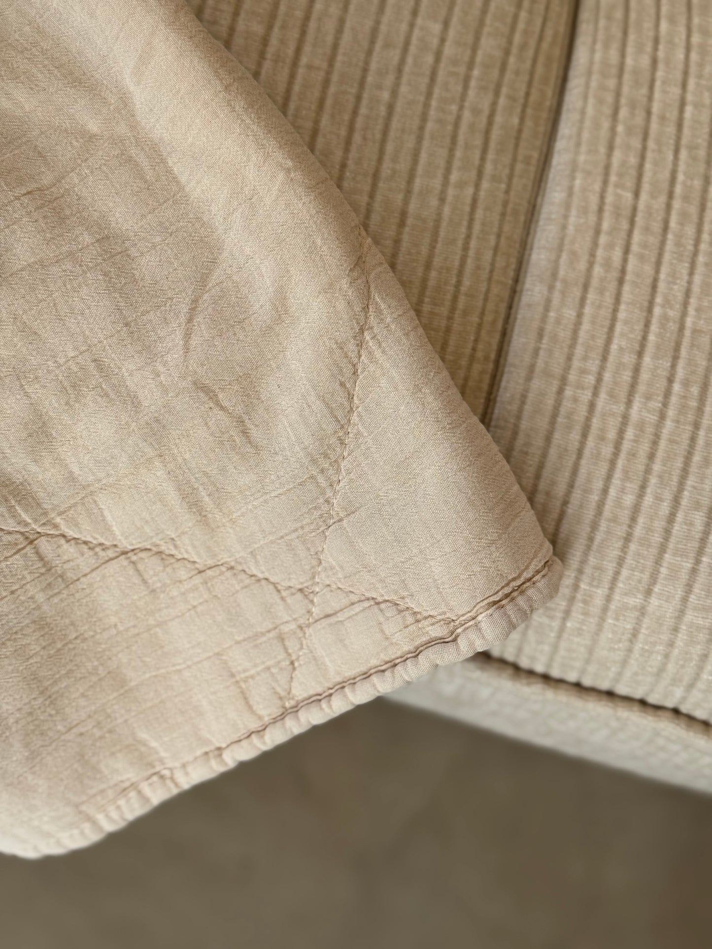 Plaid 120x180 cm beige, PAULO