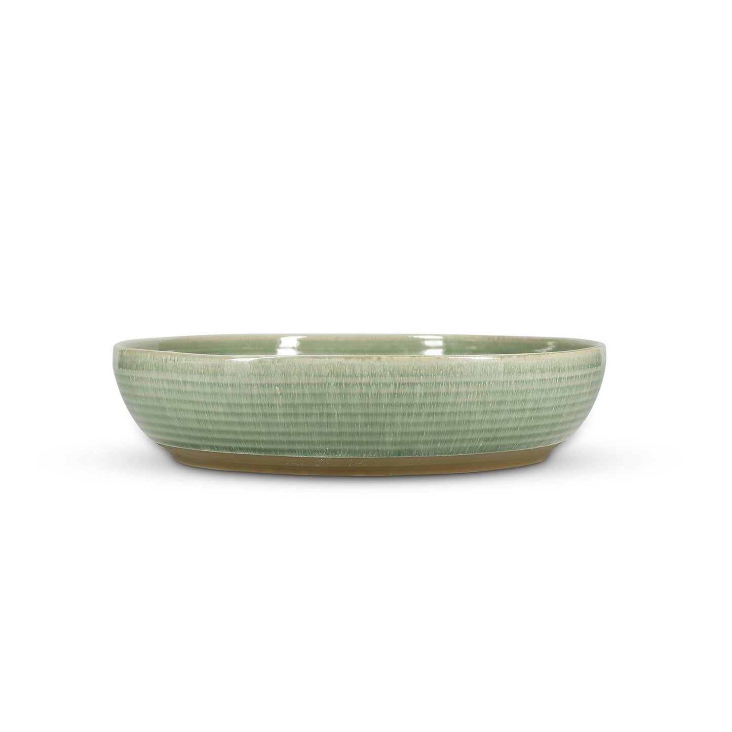 Plat / saladier vert, CAMEO