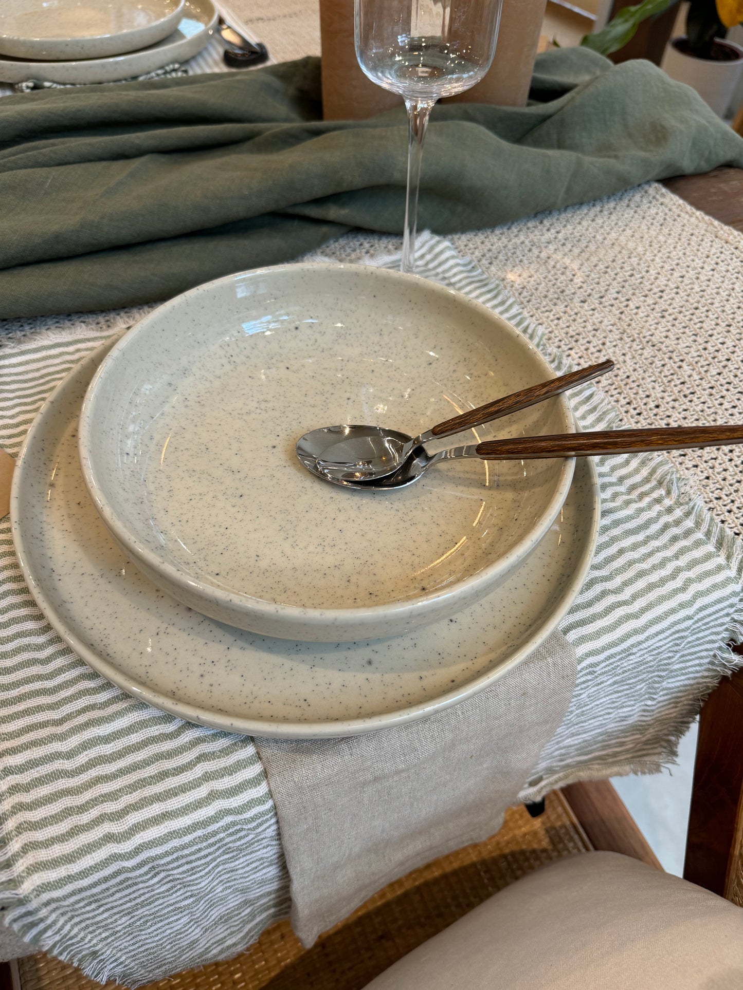 Set de table gaze de coton, LINE
