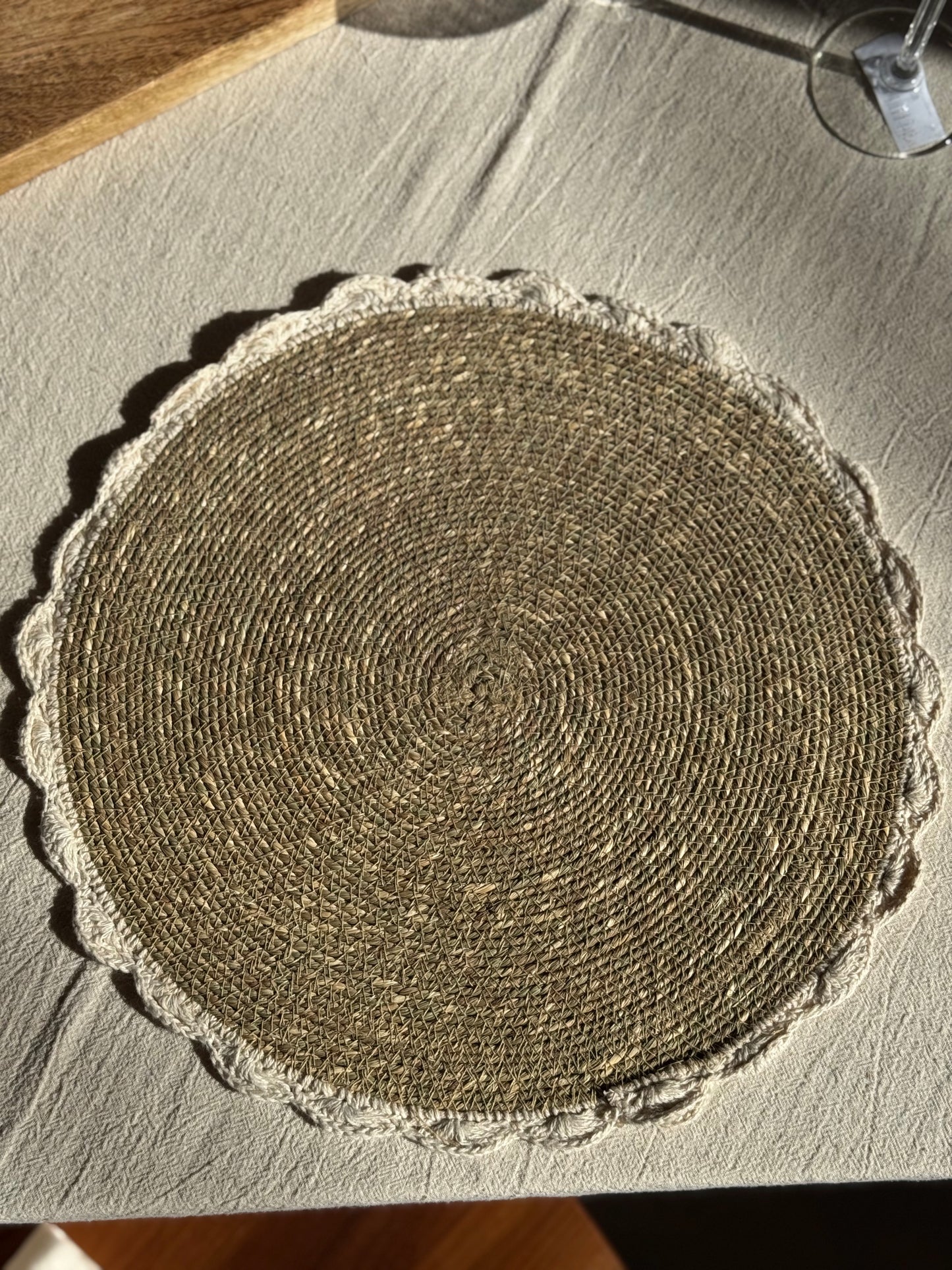Set de table rond, ALGA