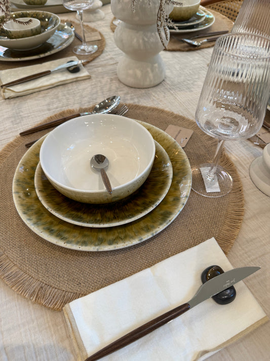 Set de table rond, JUNE