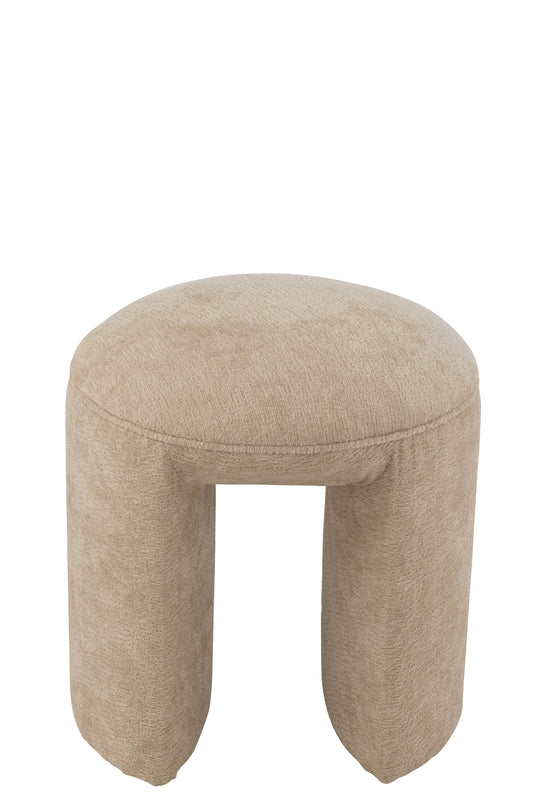 Tabouret beige, IMAN