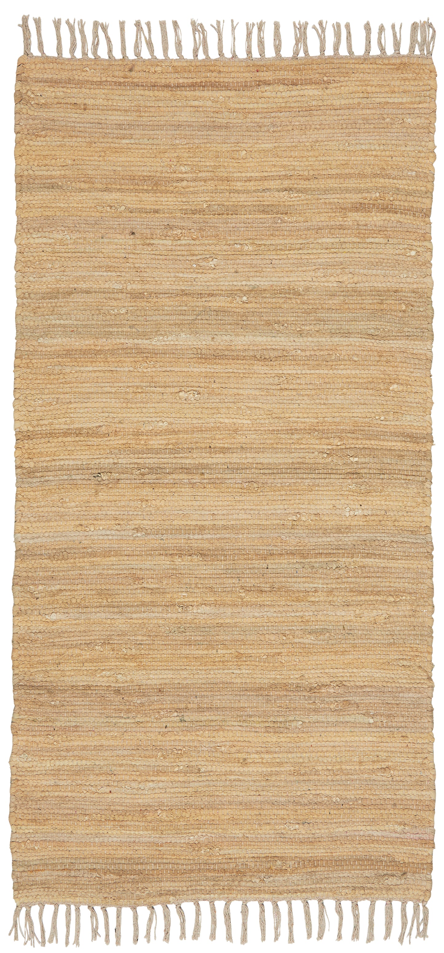 Tapis runner en coton, NATUREL
