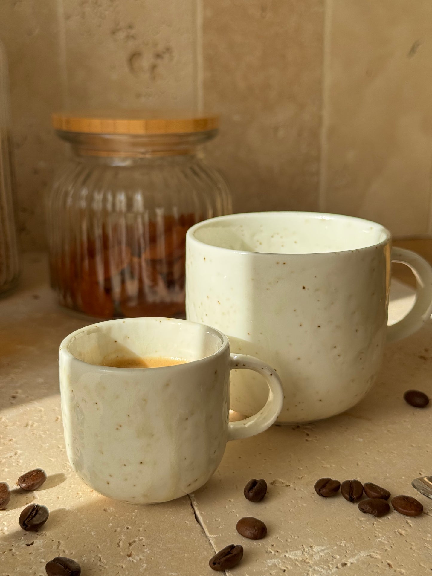 Tasse à moka, BEACH par lot de 2