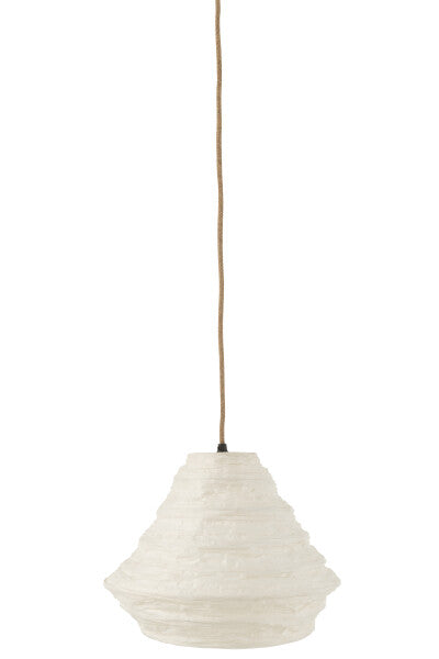 Suspension électrique blanche, RAPHIA
