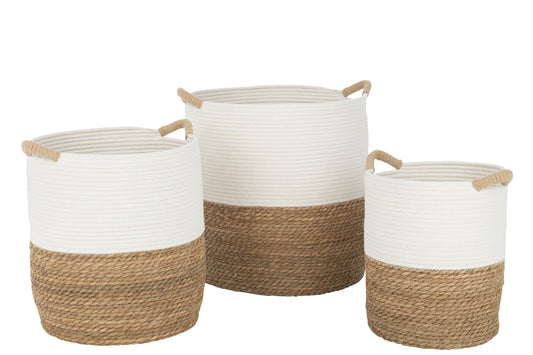 Panier BICOLORE