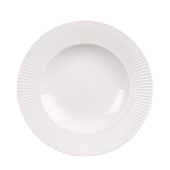 Assiette creuse porcelaine, LINA vendue par 2