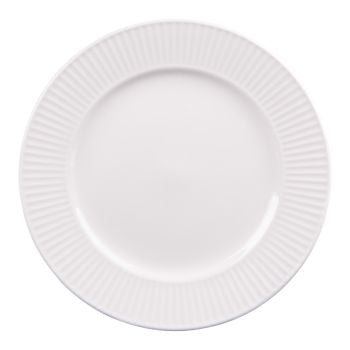 Assiette à dîner porcelaine, LINA vendue par 2