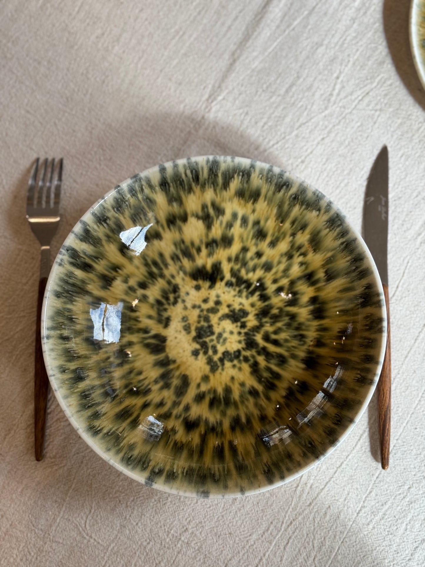 Assiette creuse porcelaine, RESTO vendue par 2