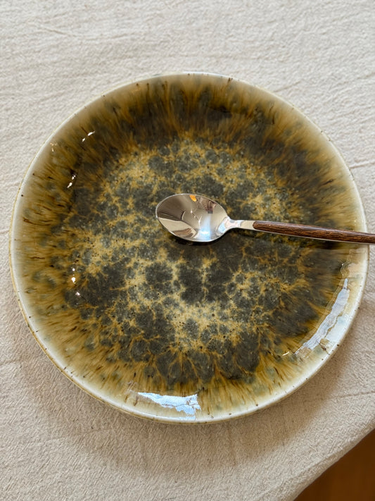 Assiette à dessert porcelaine, RESTO vendue par 2