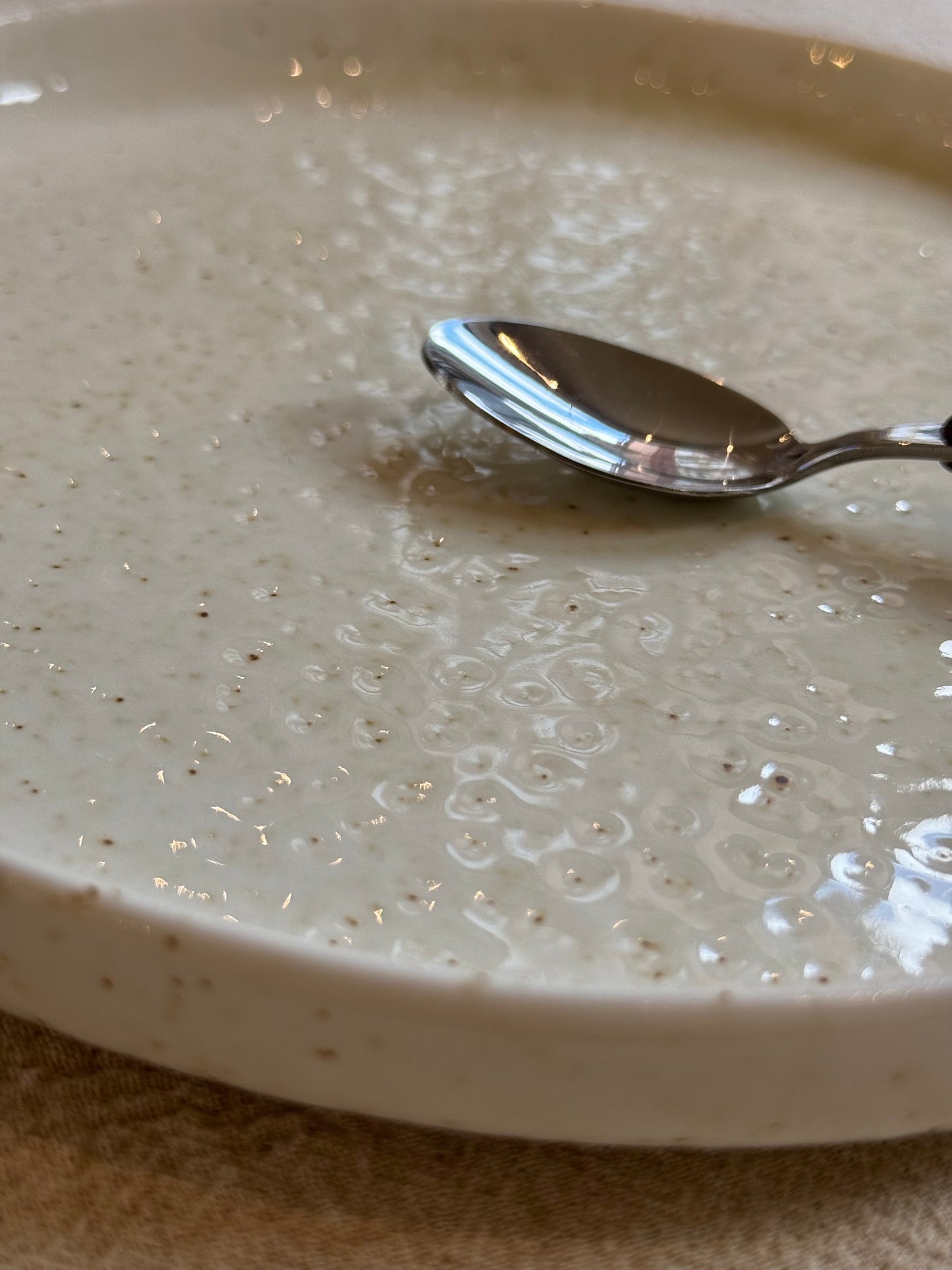 Assiette à dessert porcelaine, BEACH vendue par 2