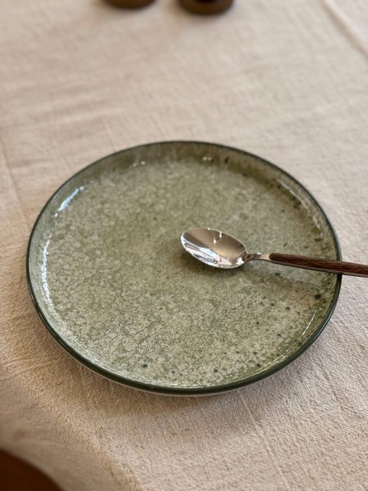 Assiette à dessert, GRAVEL vendue par 2