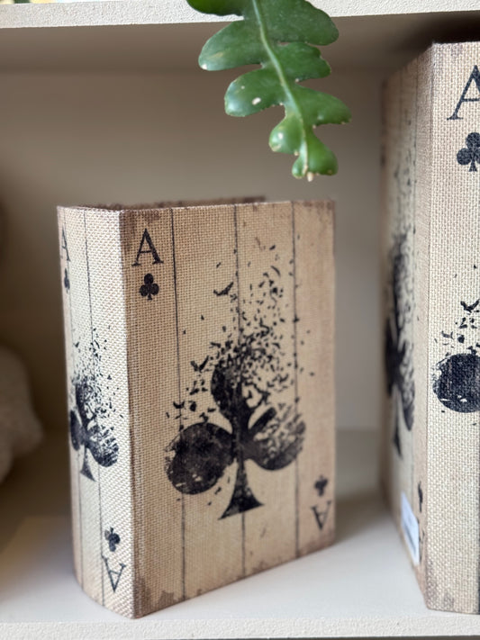 Boîte de rangement livre BROOKE petit modèle