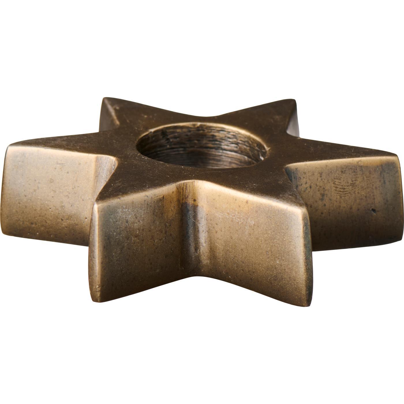 Bougeoir étoile pour bougie standard - STAR