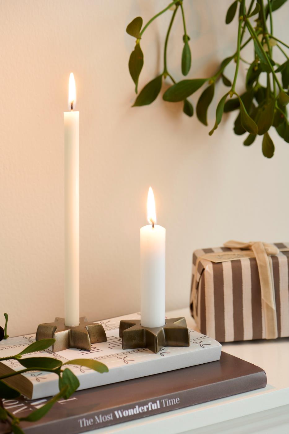 Bougeoir étoile pour bougie standard - STAR