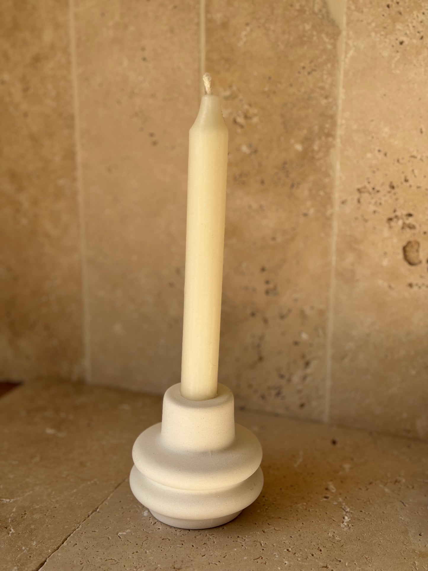 Bougeoir en porcelaine, BOO