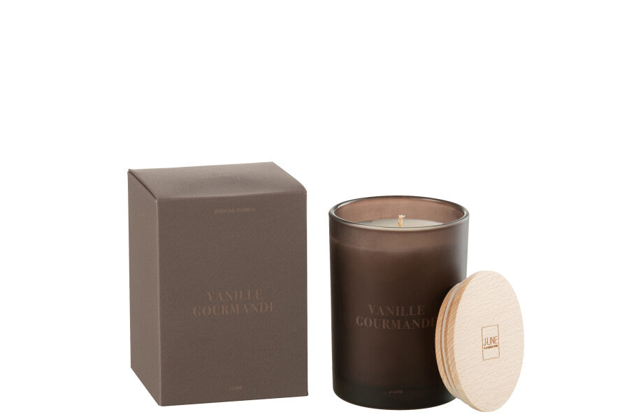 Bougie vanille gourmande