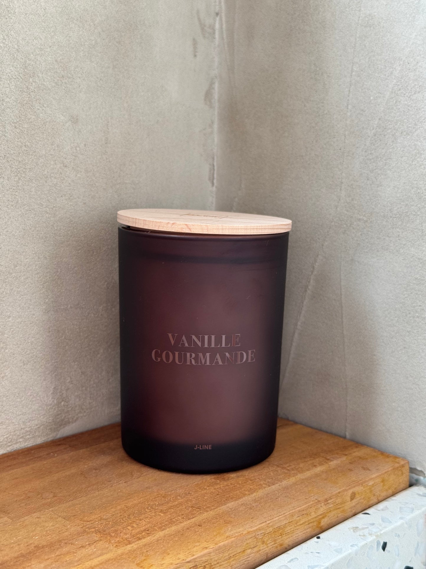 Bougie vanille gourmande