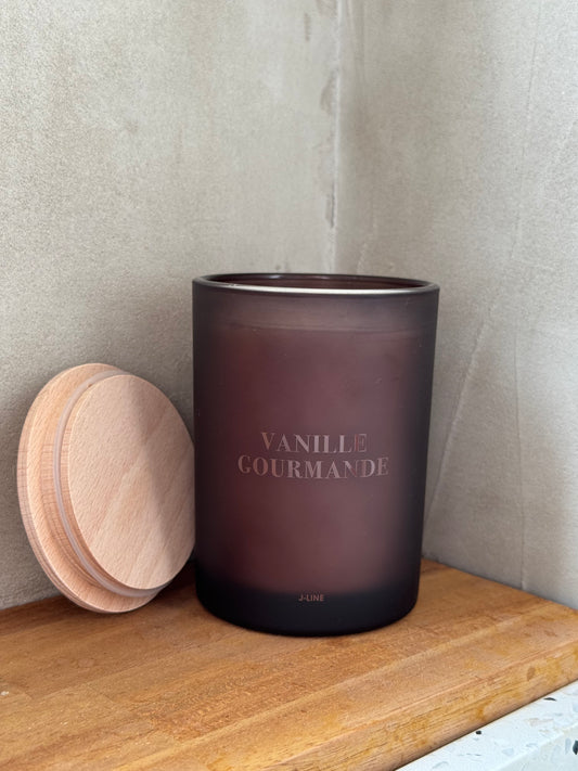 Bougie vanille gourmande