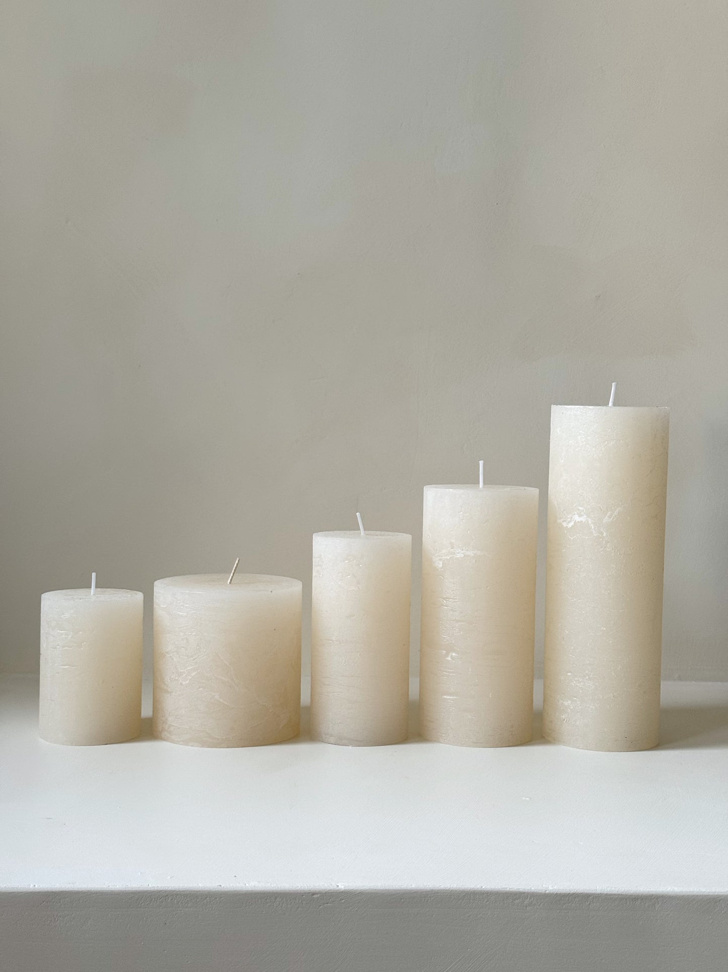 Bougie à poser - BLANCHE