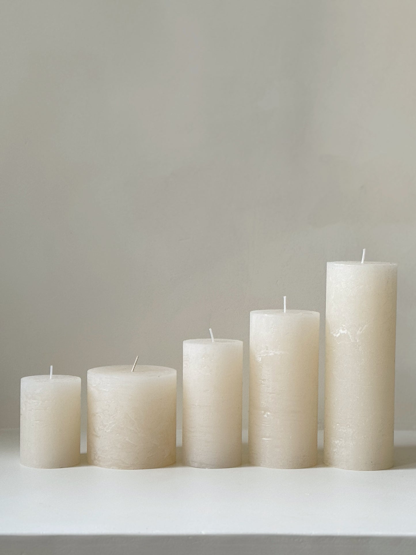 Bougie à poser - BLANCHE