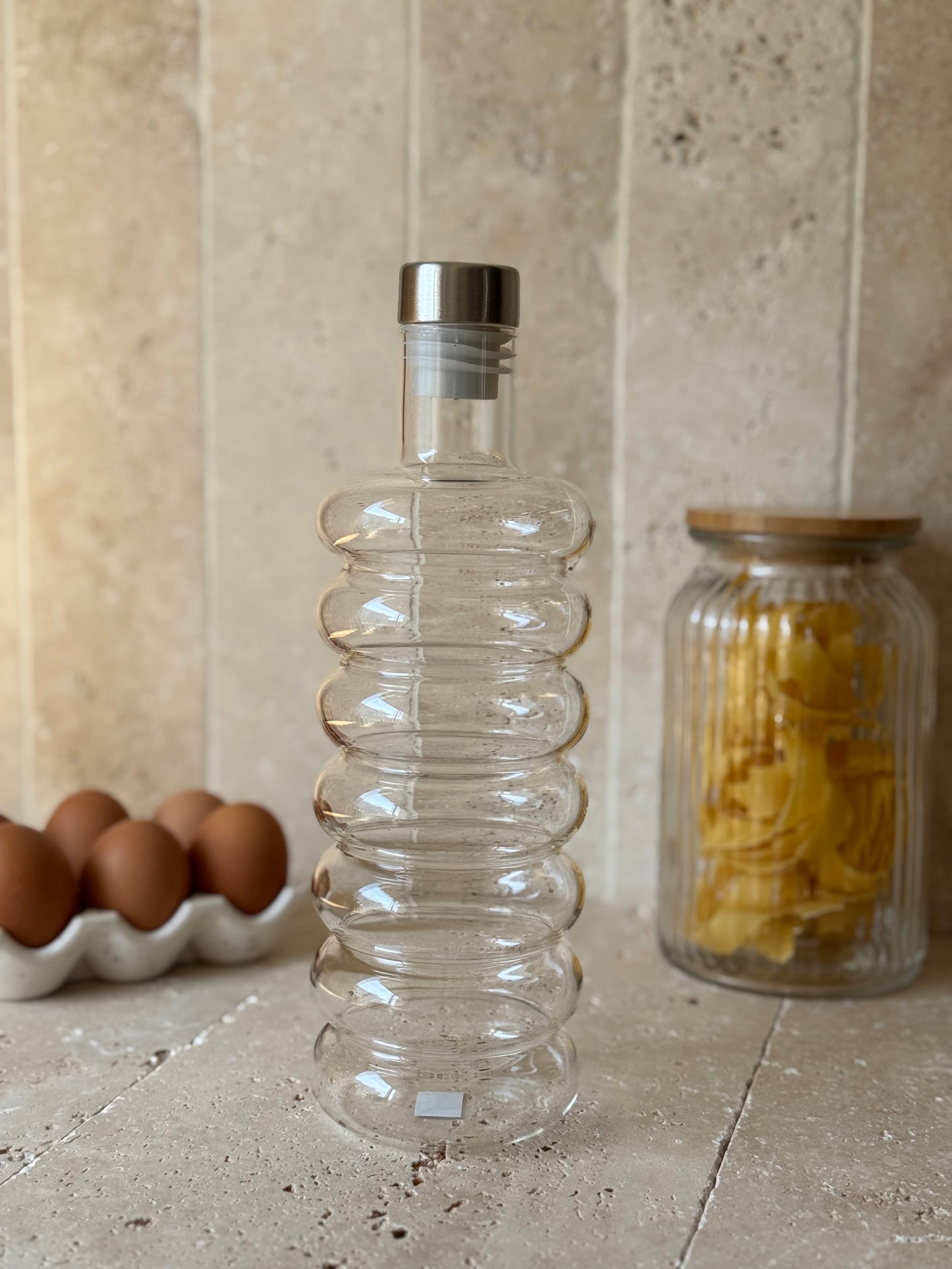 Bouteille en verre 1L, SPIRALE