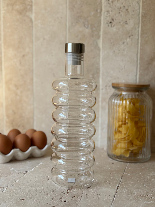 Bouteille en verre 1L, SPIRALE