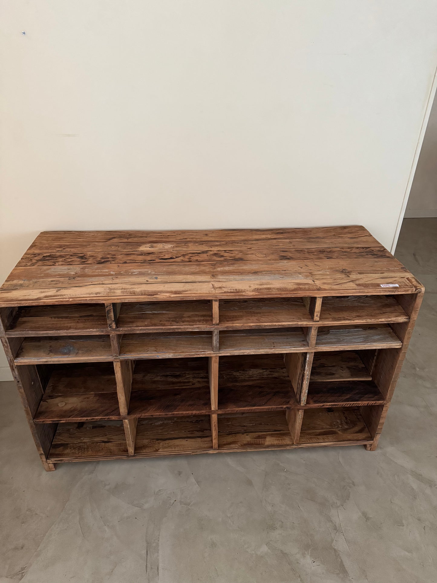 Buffet teck recyclé