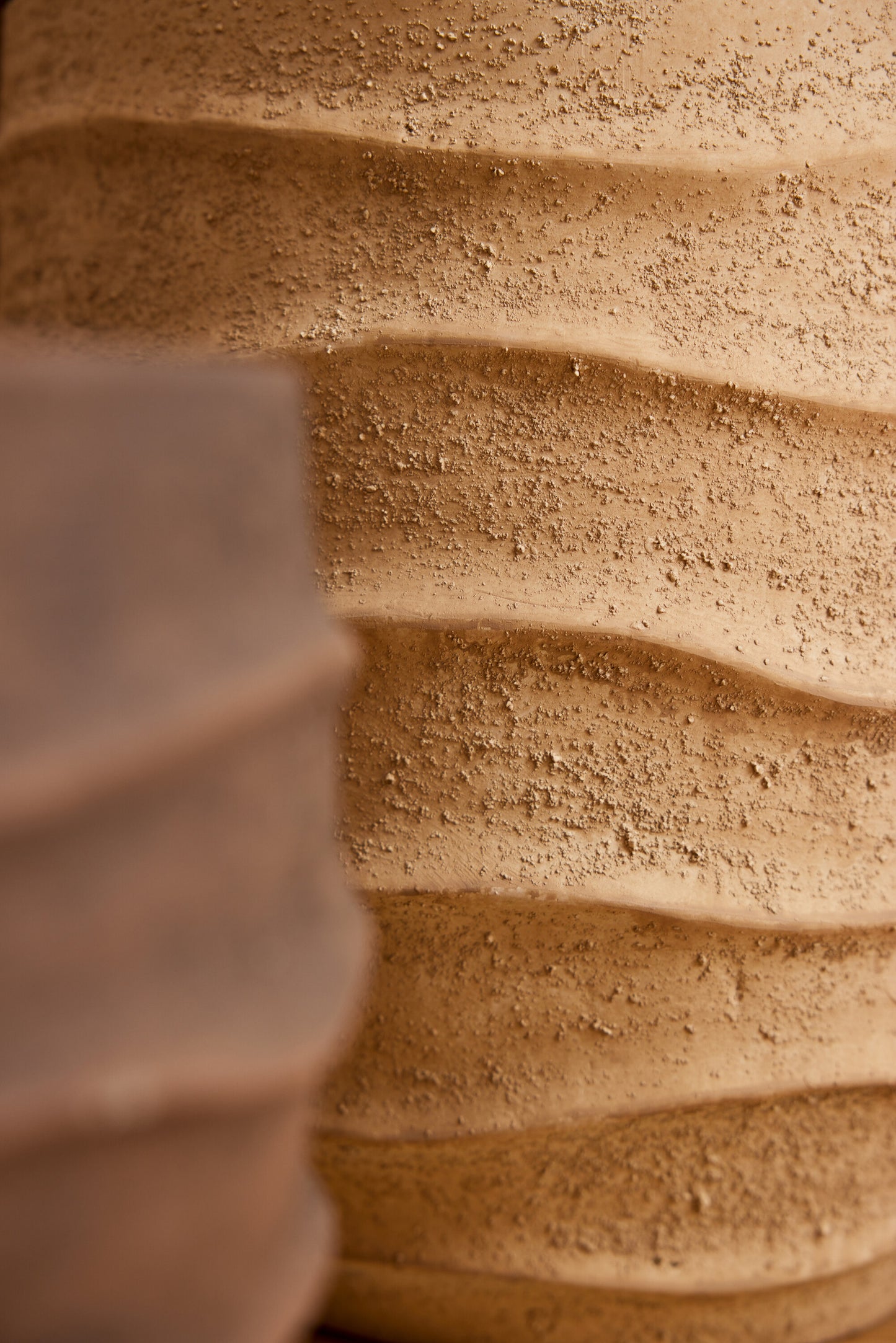 Cache-pot beige - WAVE