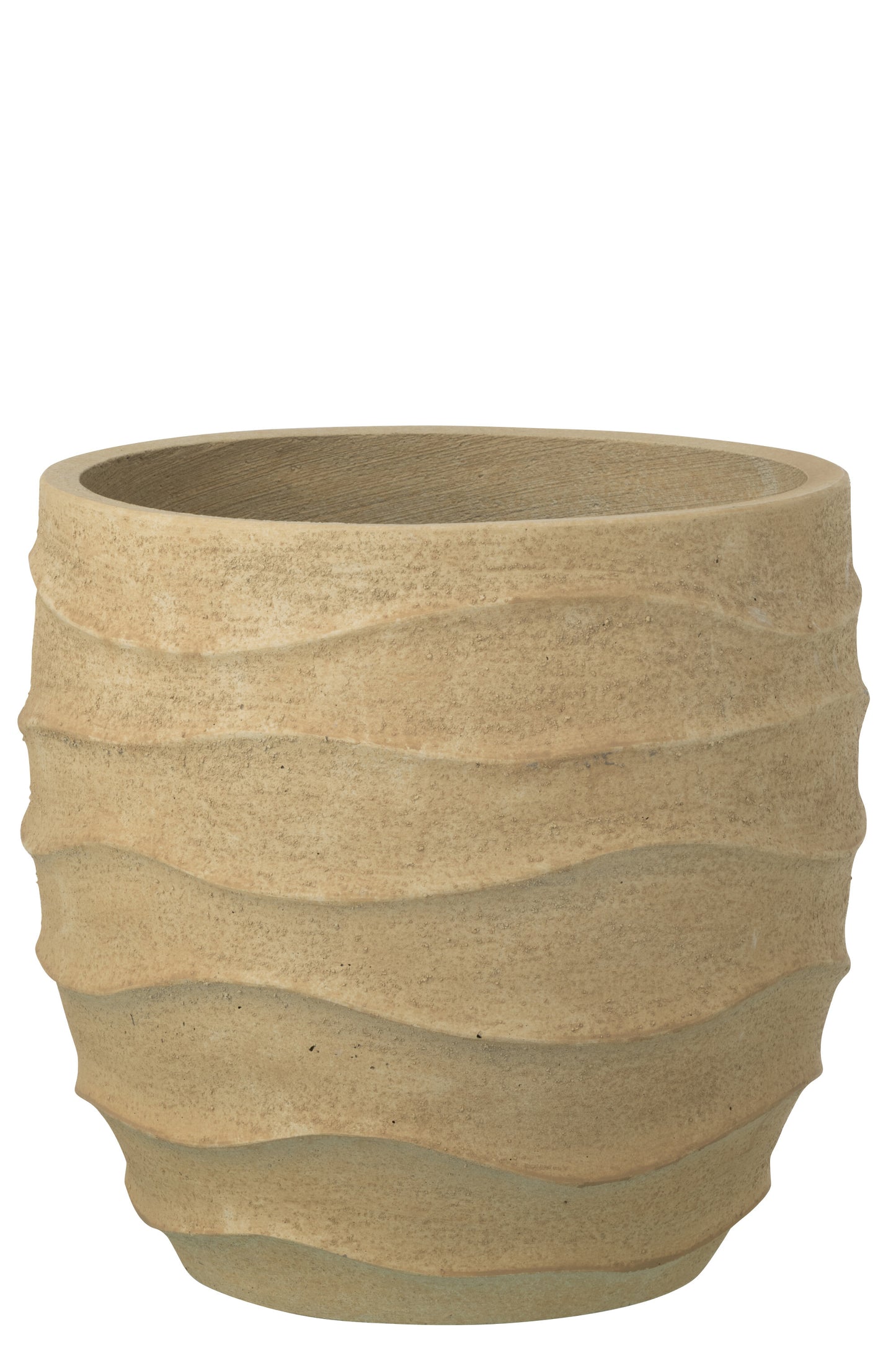 Cache-pot beige - WAVE