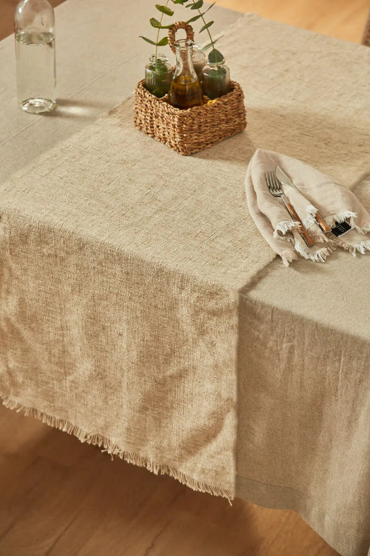 Chemin de table beige - ARGA