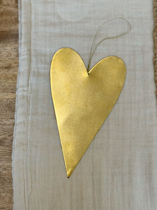 Coeur en laiton