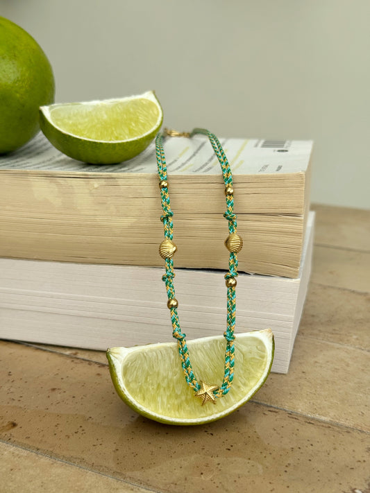 Collier bleu - CALVI