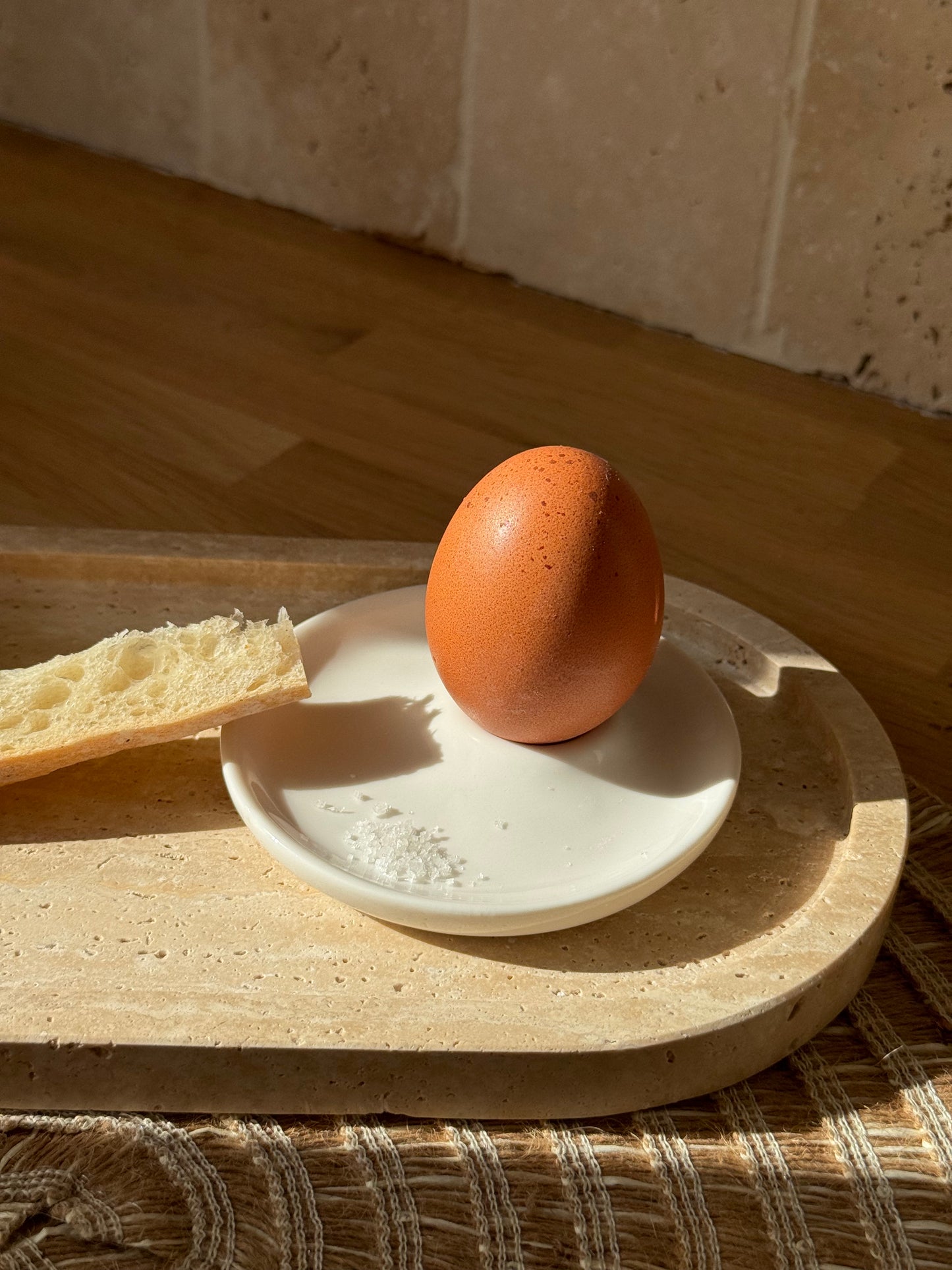 Coquetier porcelaine, ROUND