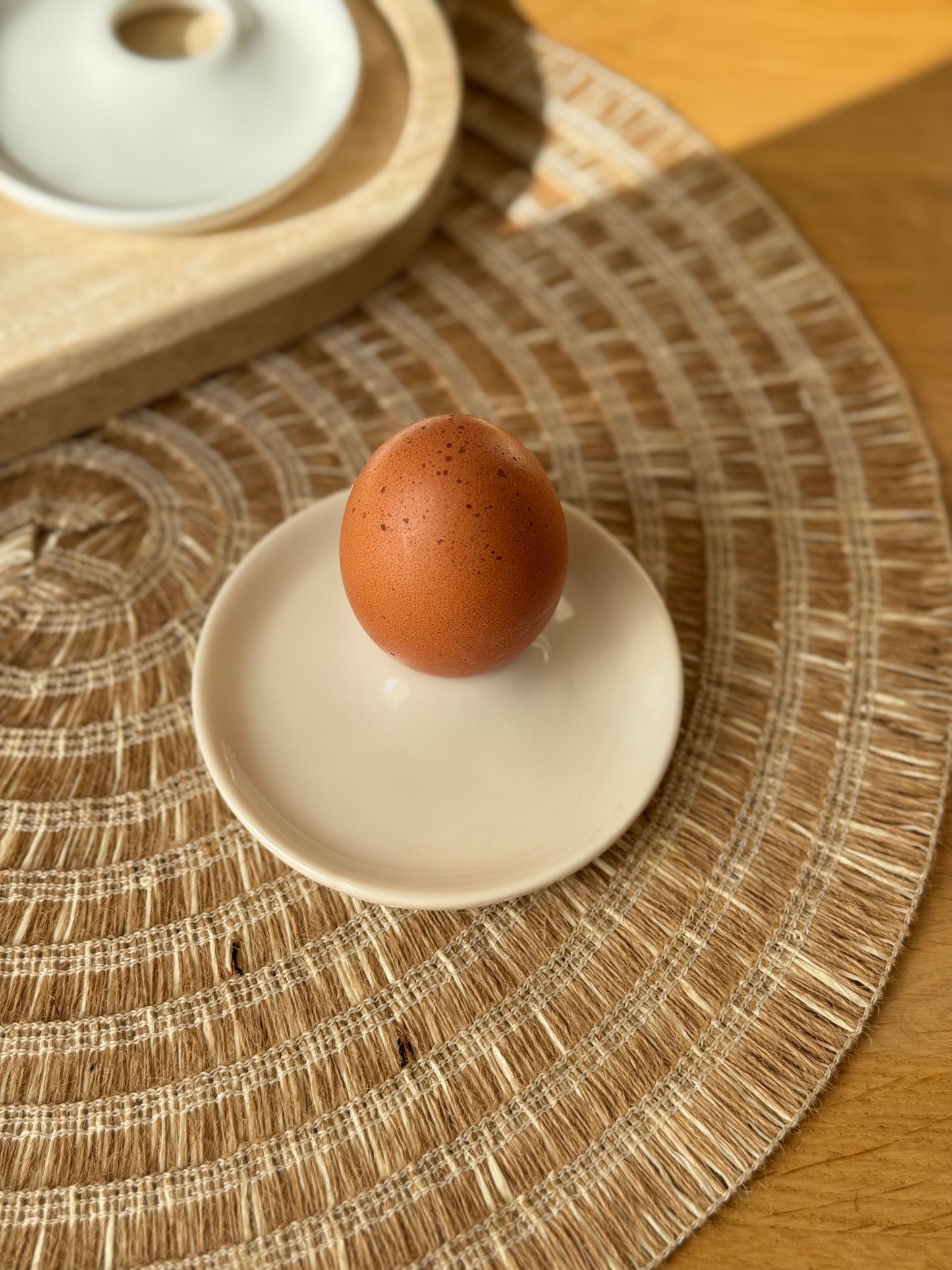 Coquetier porcelaine, ROUND