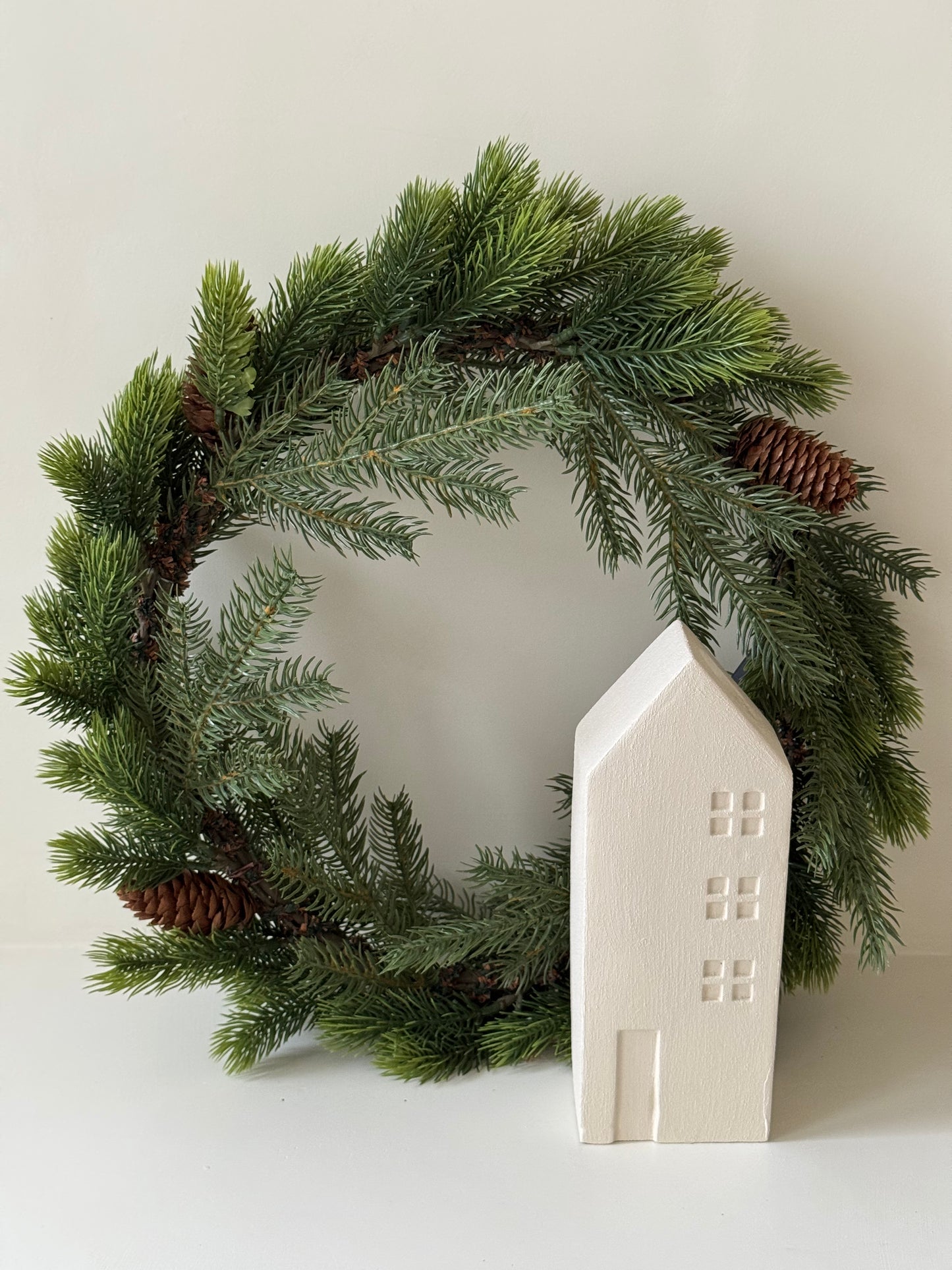 Couronne sapin artificiel