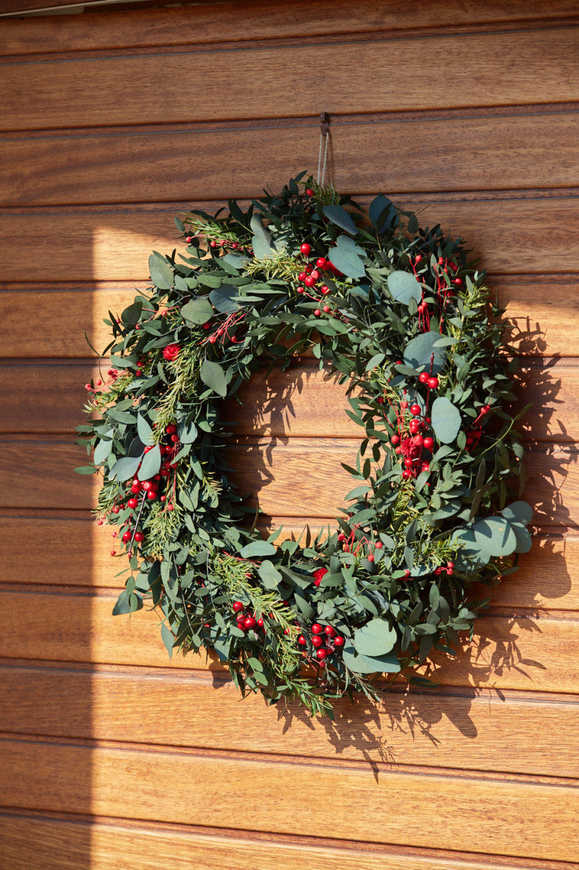 Couronne fleurs séchées