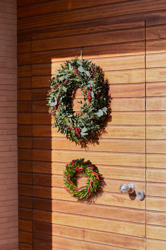Couronne fleurs séchées